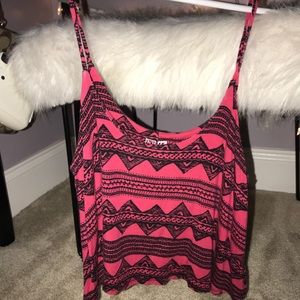 Crop top, bought at pacsun